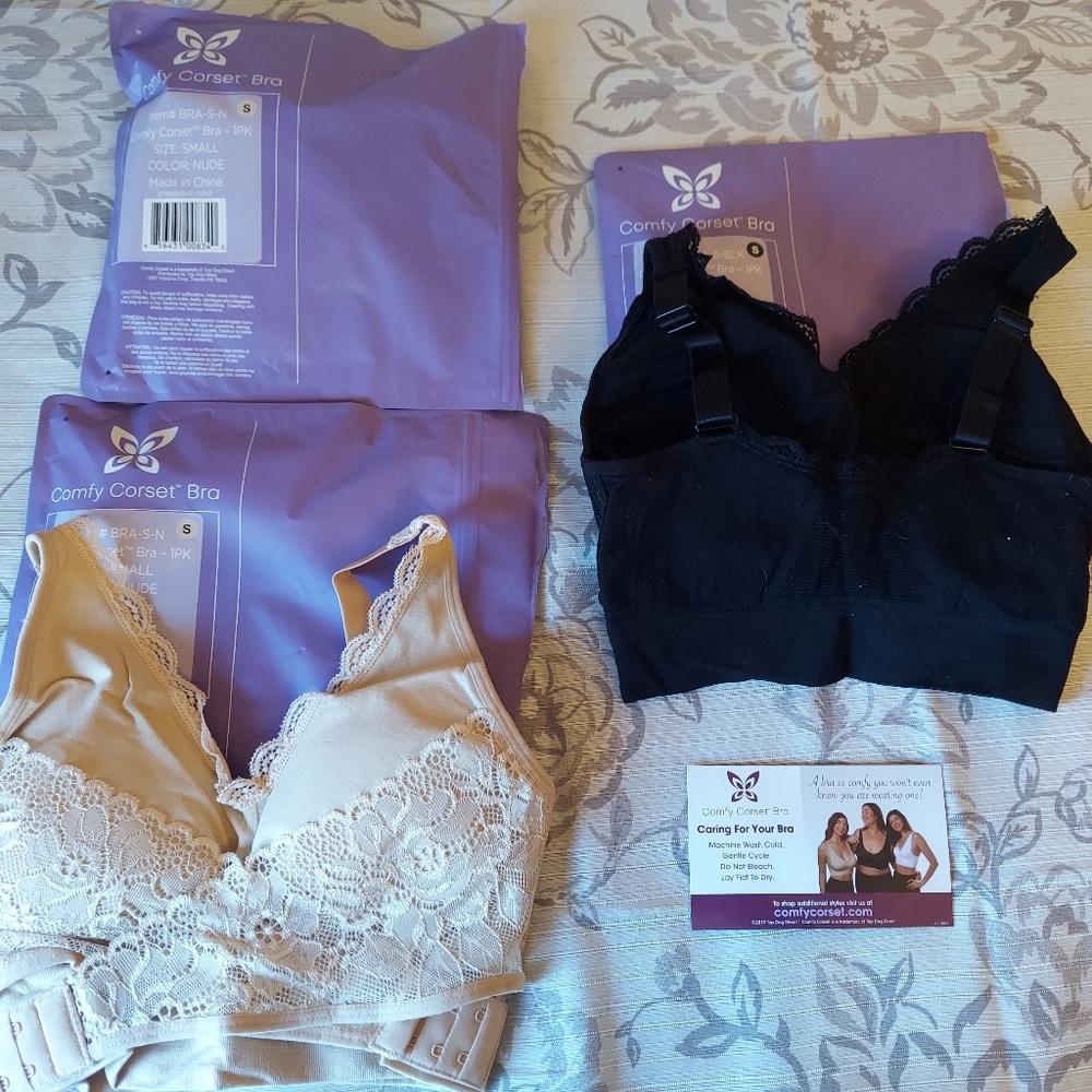 Comfy corset bra